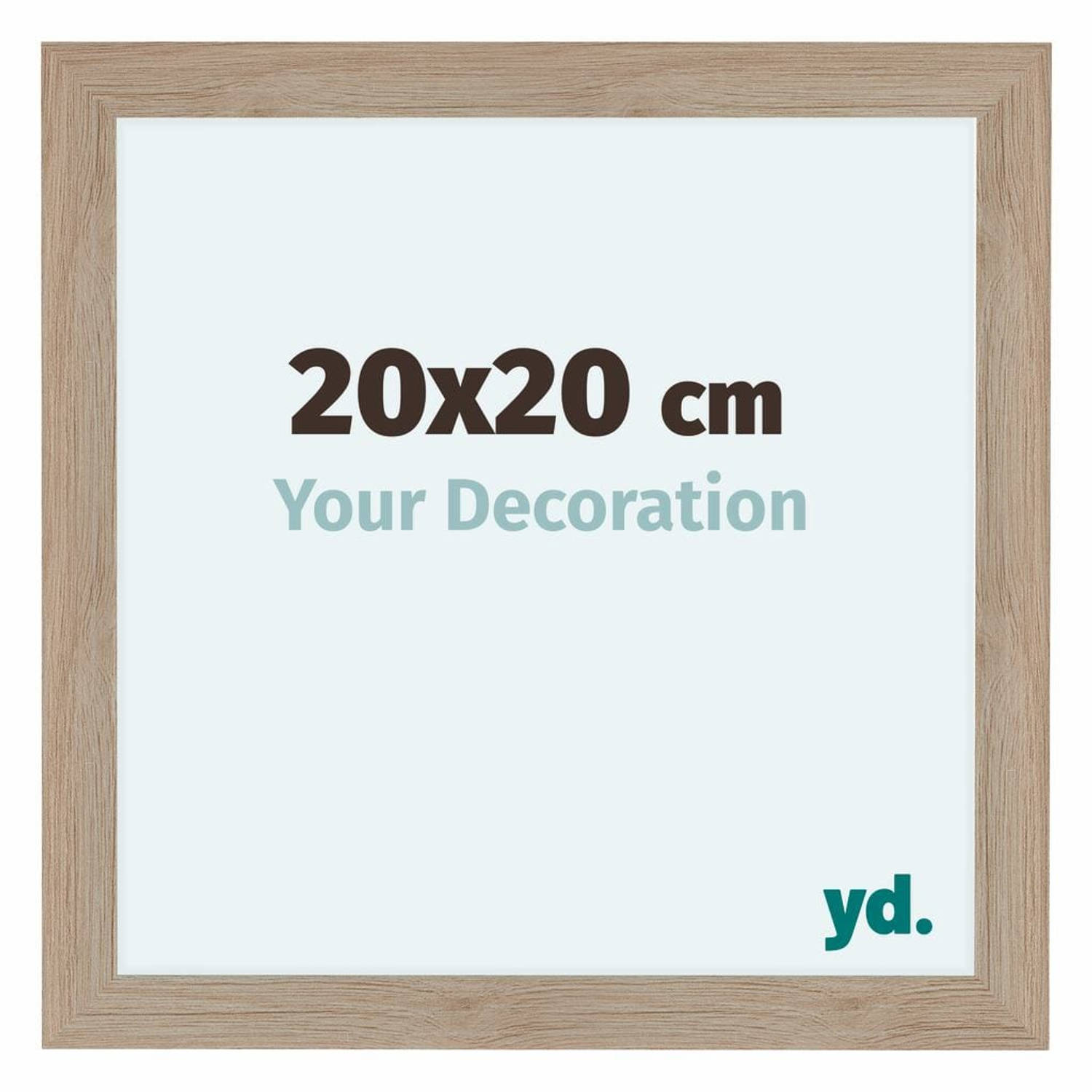 Your Decoration Como Mdf Fotolijst 20x20cm Eiken Licht - Bruin