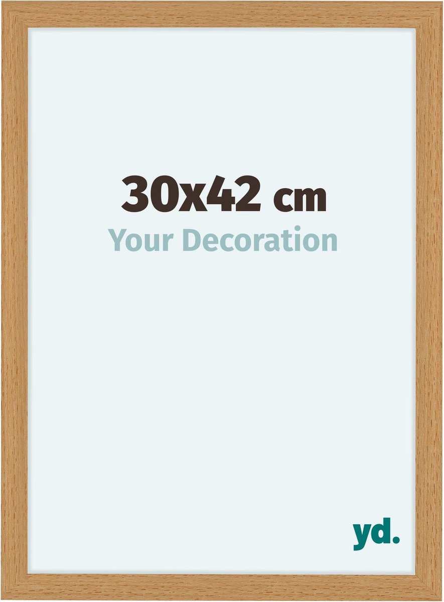 Your Decoration Como Mdf Fotolijst 30x42cm Beuken - Bruin