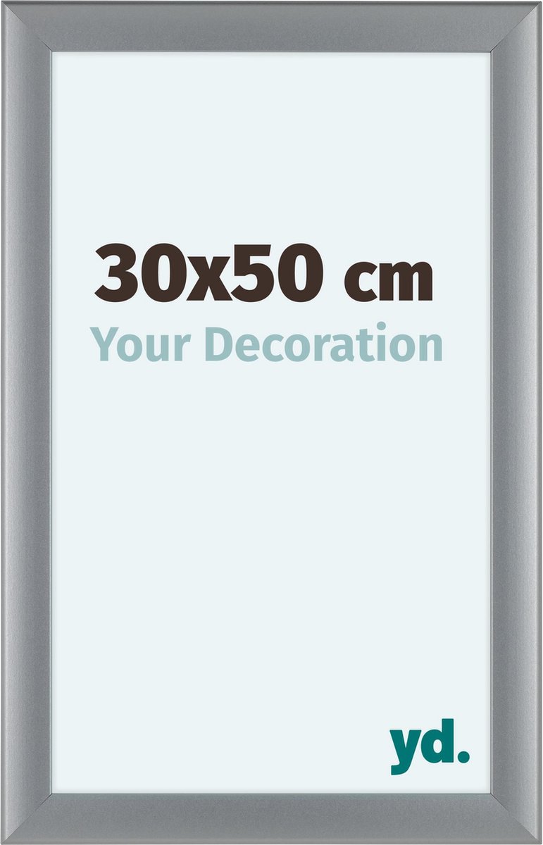 Your Decoration Como Mdf Fotolijst 30x50cm Zilver Mat