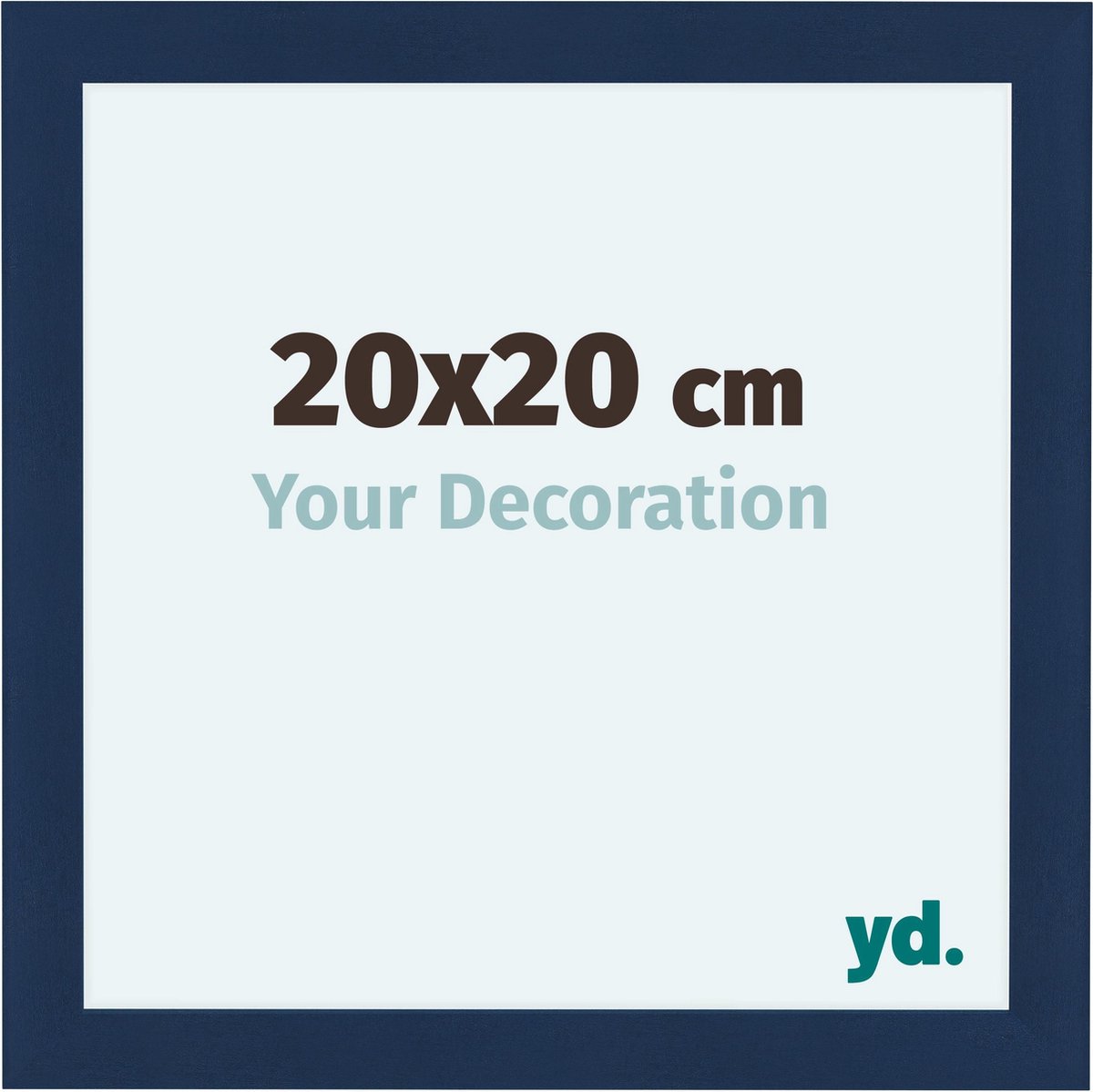 Your Decoration Como Mdf Fotolijst 20x20cm Donker Geveegd - Blauw