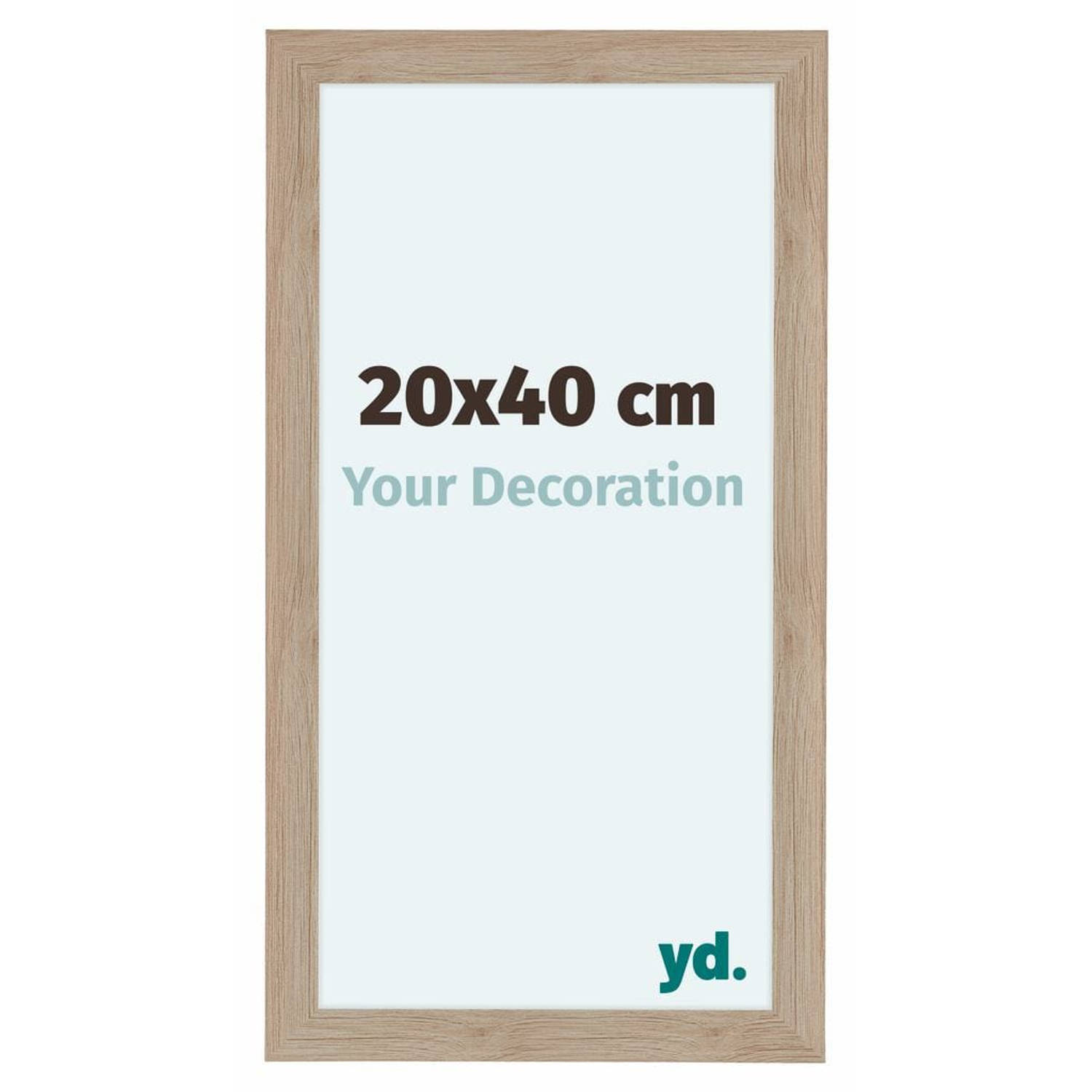 Your Decoration Como Mdf Fotolijst 20x40cm Eiken Licht - Bruin