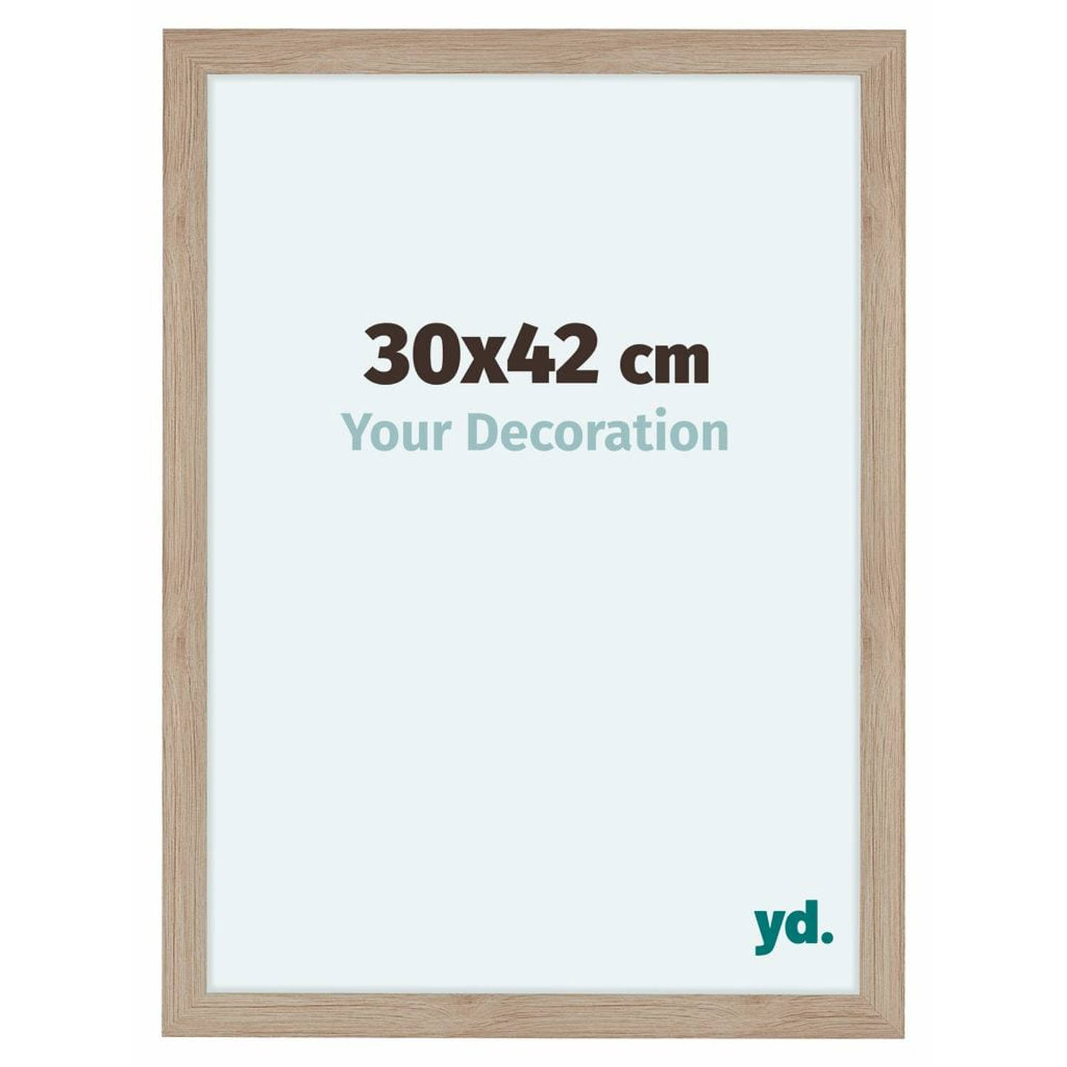 Your Decoration Como Mdf Fotolijst 30x42cm Eiken Licht - Bruin