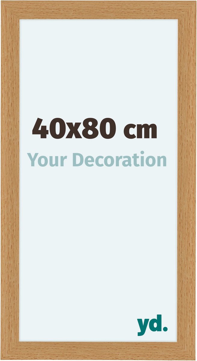 Your Decoration Como Mdf Fotolijst 40x80cm Beuken - Bruin