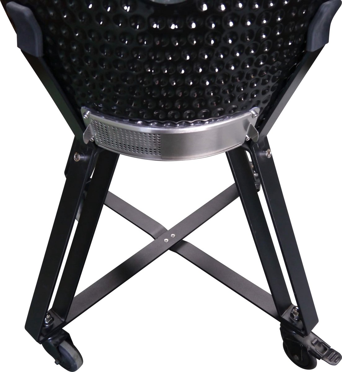 Diverse Auplex Kamado Classic Compleet - Keramiek - Large - 47cm Ø Grilloppervlak - Zwart