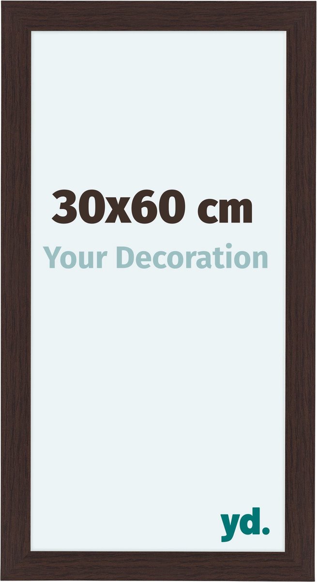 Your Decoration Como Mdf Fotolijst 30x60cm Eiken Donker - Bruin