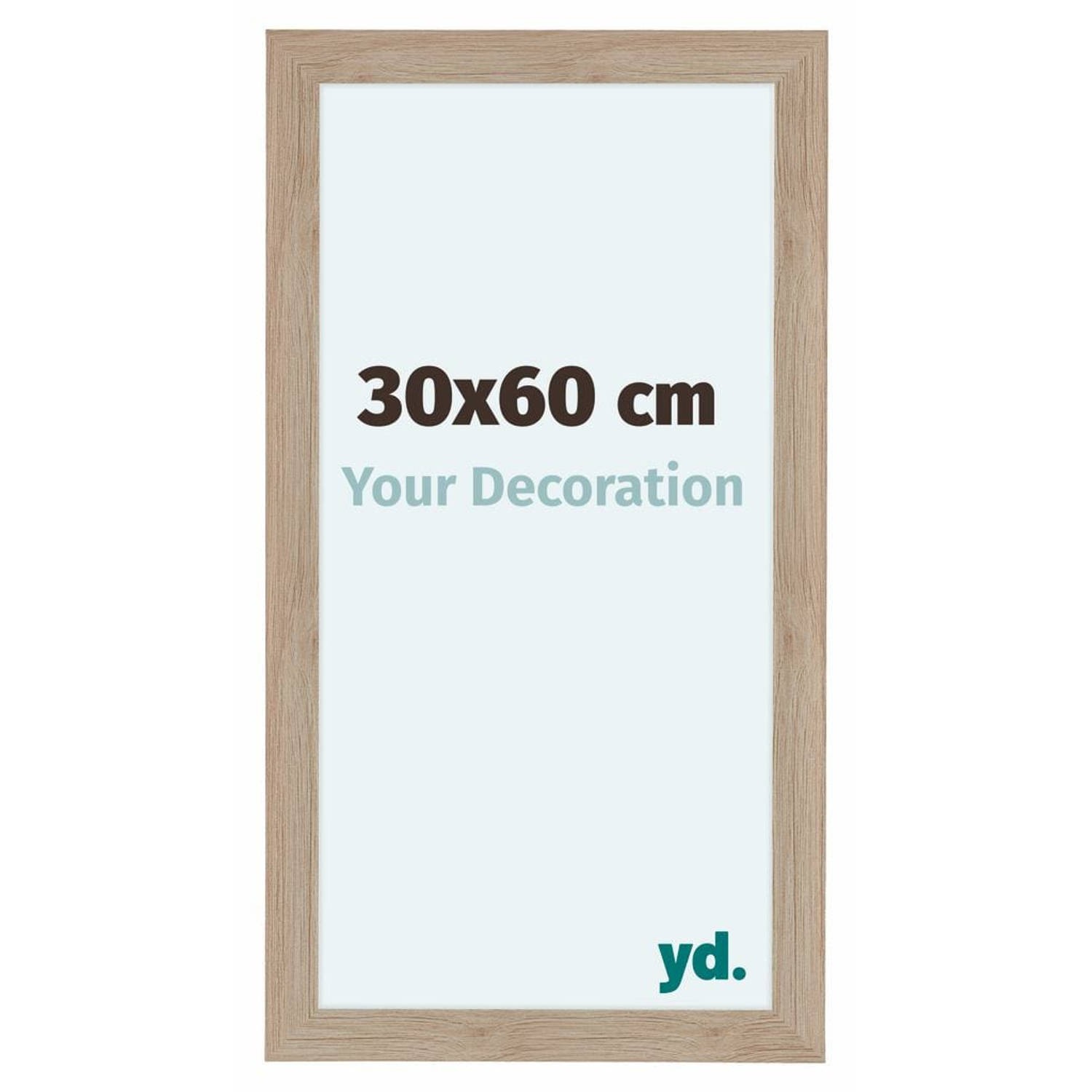 Your Decoration Como Mdf Fotolijst 30x60cm Eiken Licht - Bruin