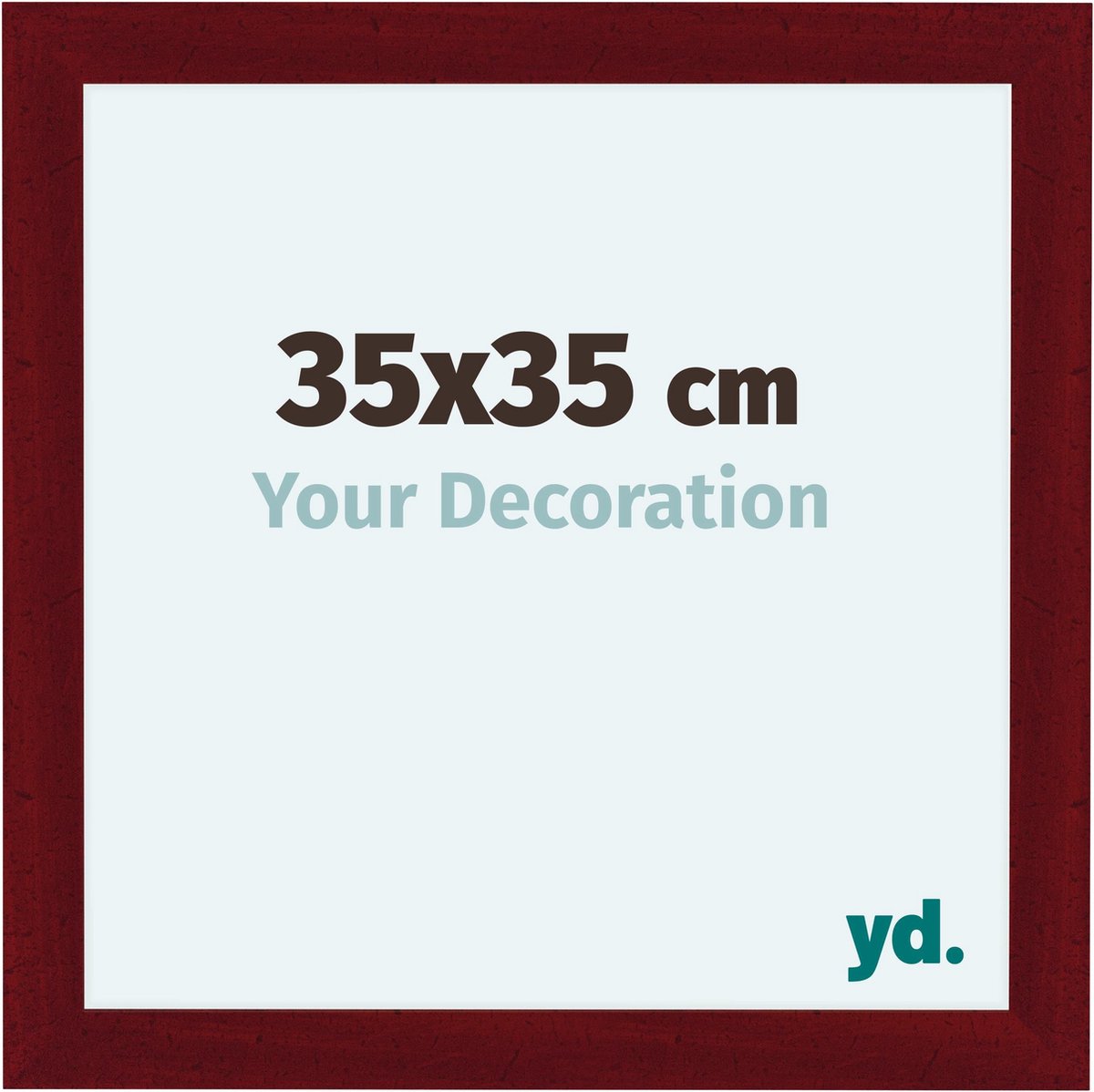 Your Decoration Como Mdf Fotolijst 35x35cm Wijn Geveegd - Rood