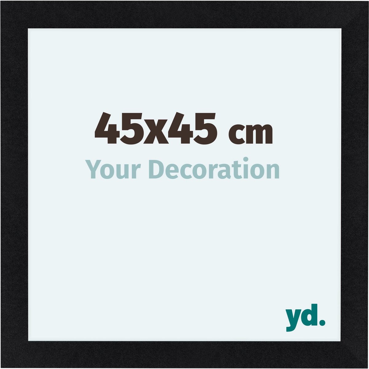 Your Decoration Como Mdf Fotolijst 45x45cm Mat - Zwart