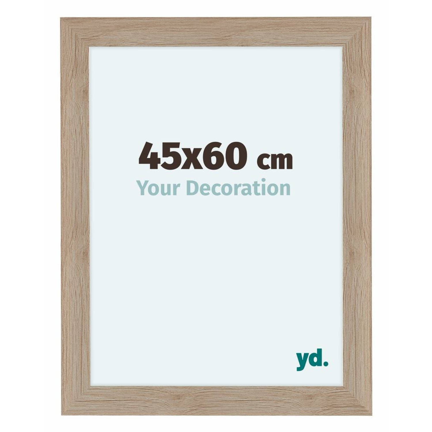 Your Decoration Como Mdf Fotolijst 45x60cm Eiken Licht - Bruin