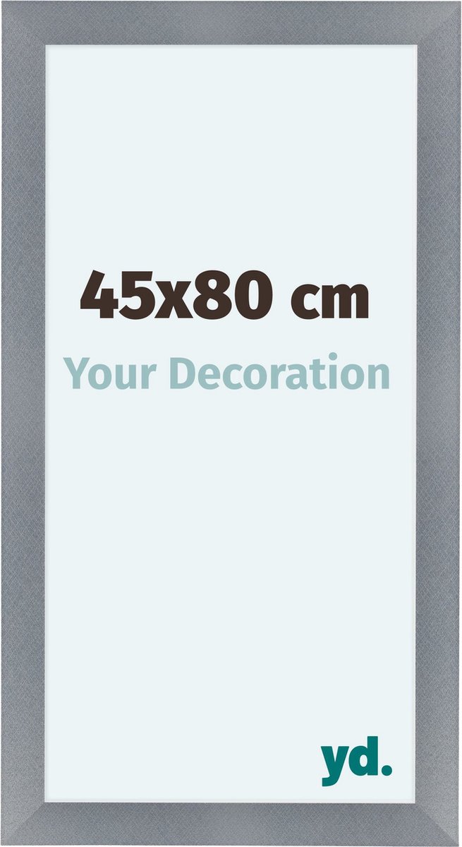Your Decoration Como Mdf Fotolijst 45x80cm Aluminium Geborsteld - Grijs