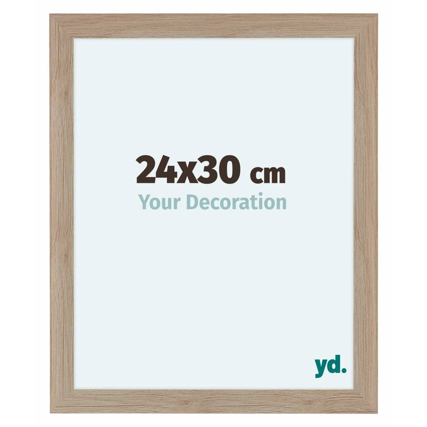 Your Decoration Como Mdf Fotolijst 24x30cm Eiken Licht - Bruin