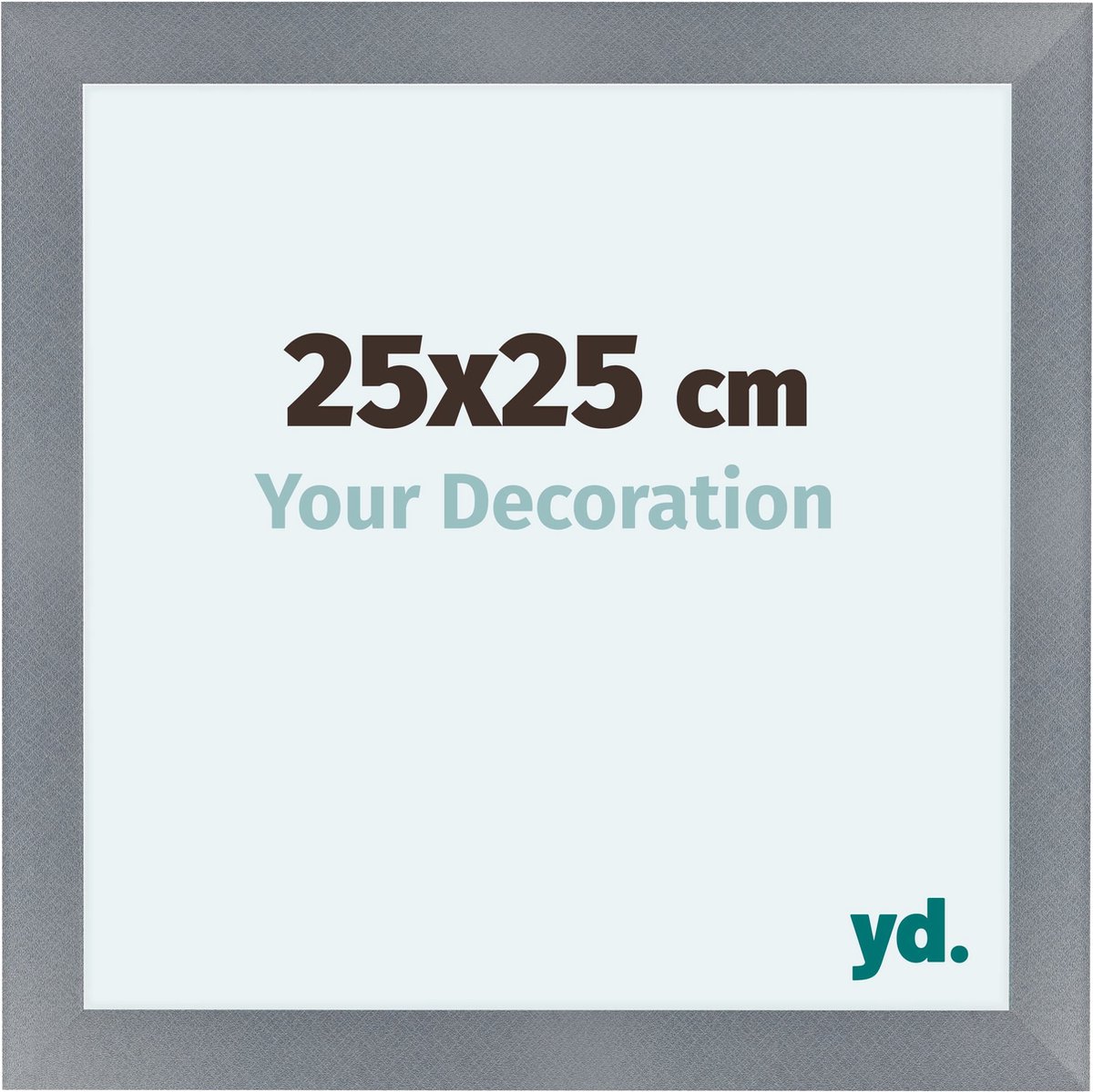 Your Decoration Como Mdf Fotolijst 25x25cm Aluminium Geborsteld - Grijs