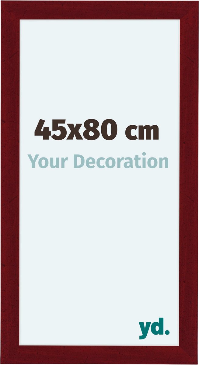 Your Decoration Como Mdf Fotolijst 45x80cm Wijn Geveegd - Rood