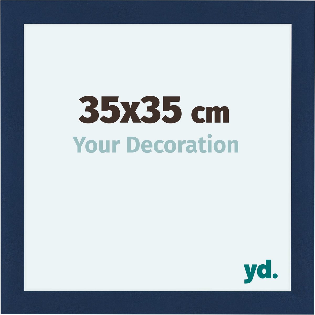 Your Decoration Como Mdf Fotolijst 35x35cm Donker Geveegd - Blauw