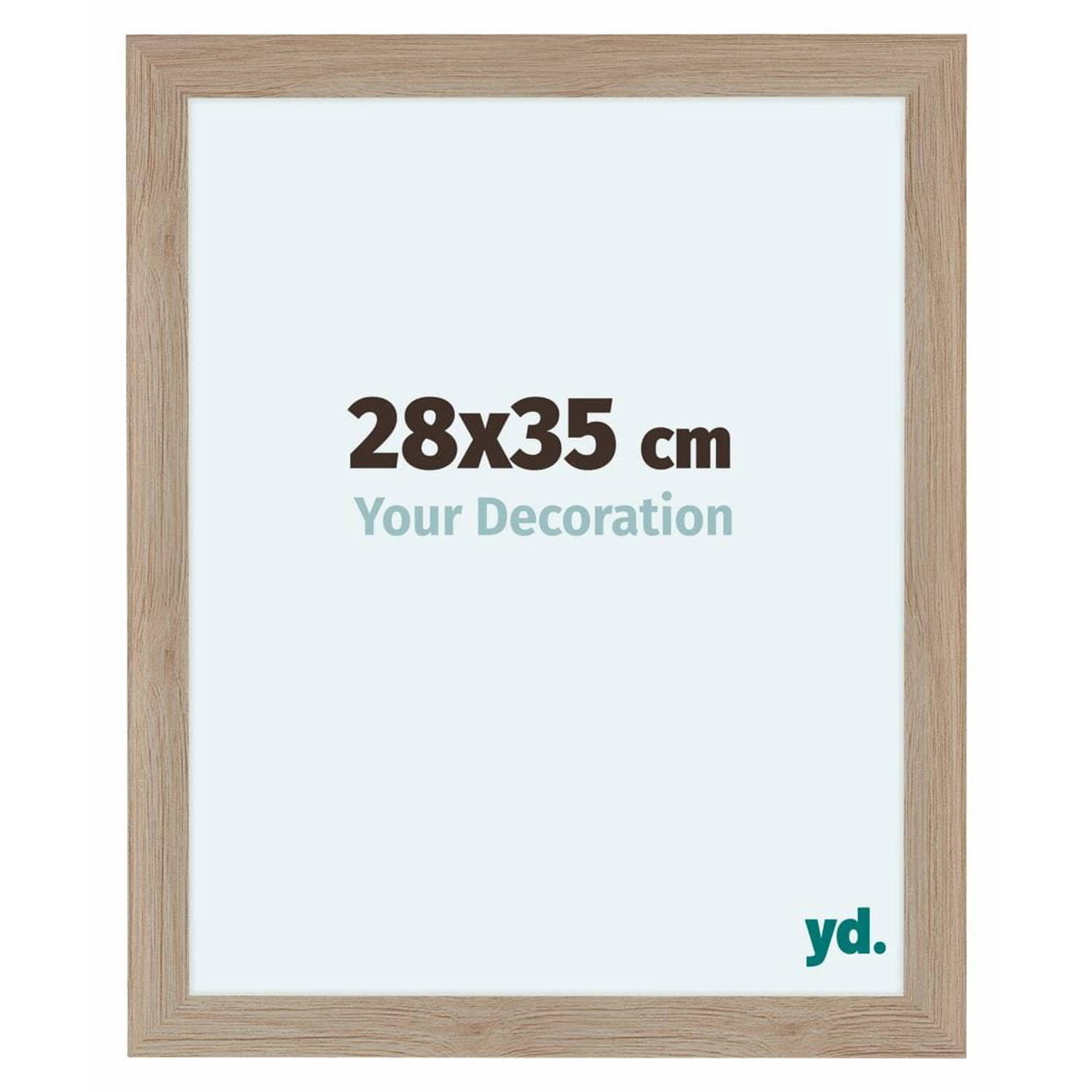 Your Decoration Como Mdf Fotolijst 28x35cm Eiken Licht - Bruin