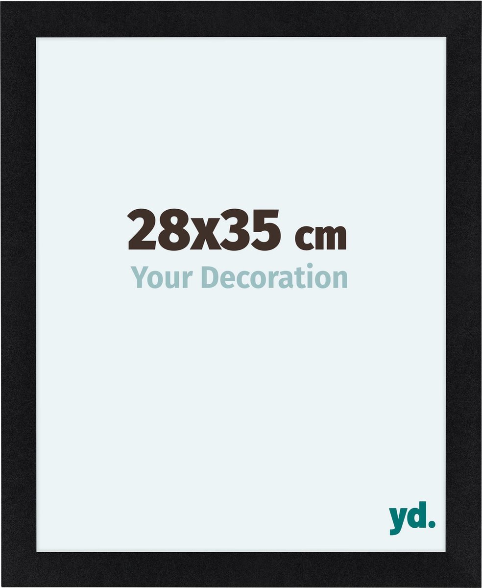 Your Decoration Como Mdf Fotolijst 28x35cm Mat - Zwart