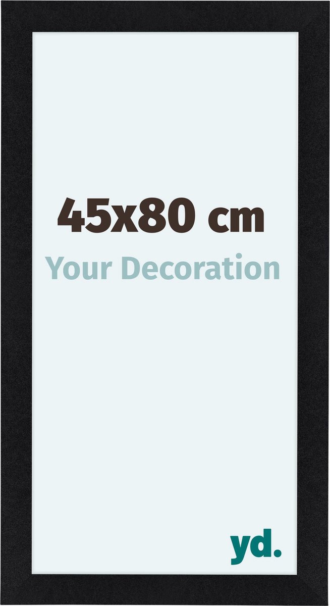 Your Decoration Como Mdf Fotolijst 45x80cm Mat - Zwart
