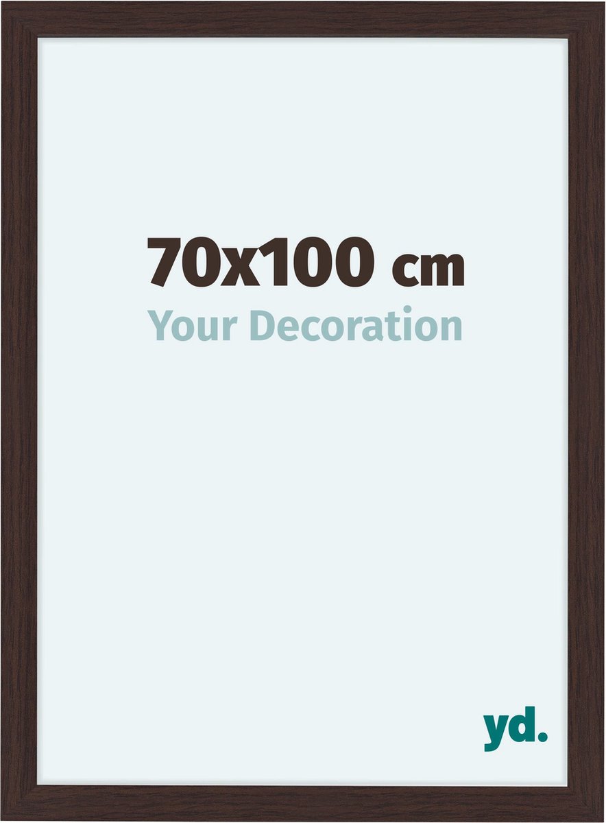 Your Decoration Como Mdf Fotolijst 70x100cm Eiken Donker - Bruin