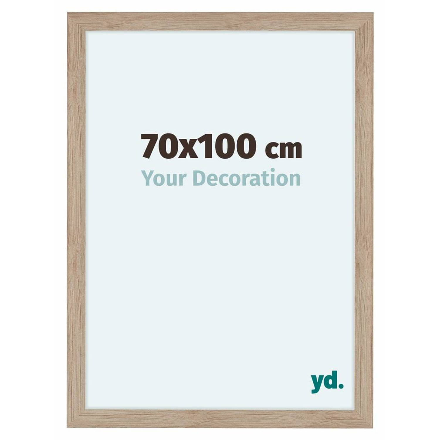 Your Decoration Como Mdf Fotolijst 70x100cm Eiken Licht - Bruin