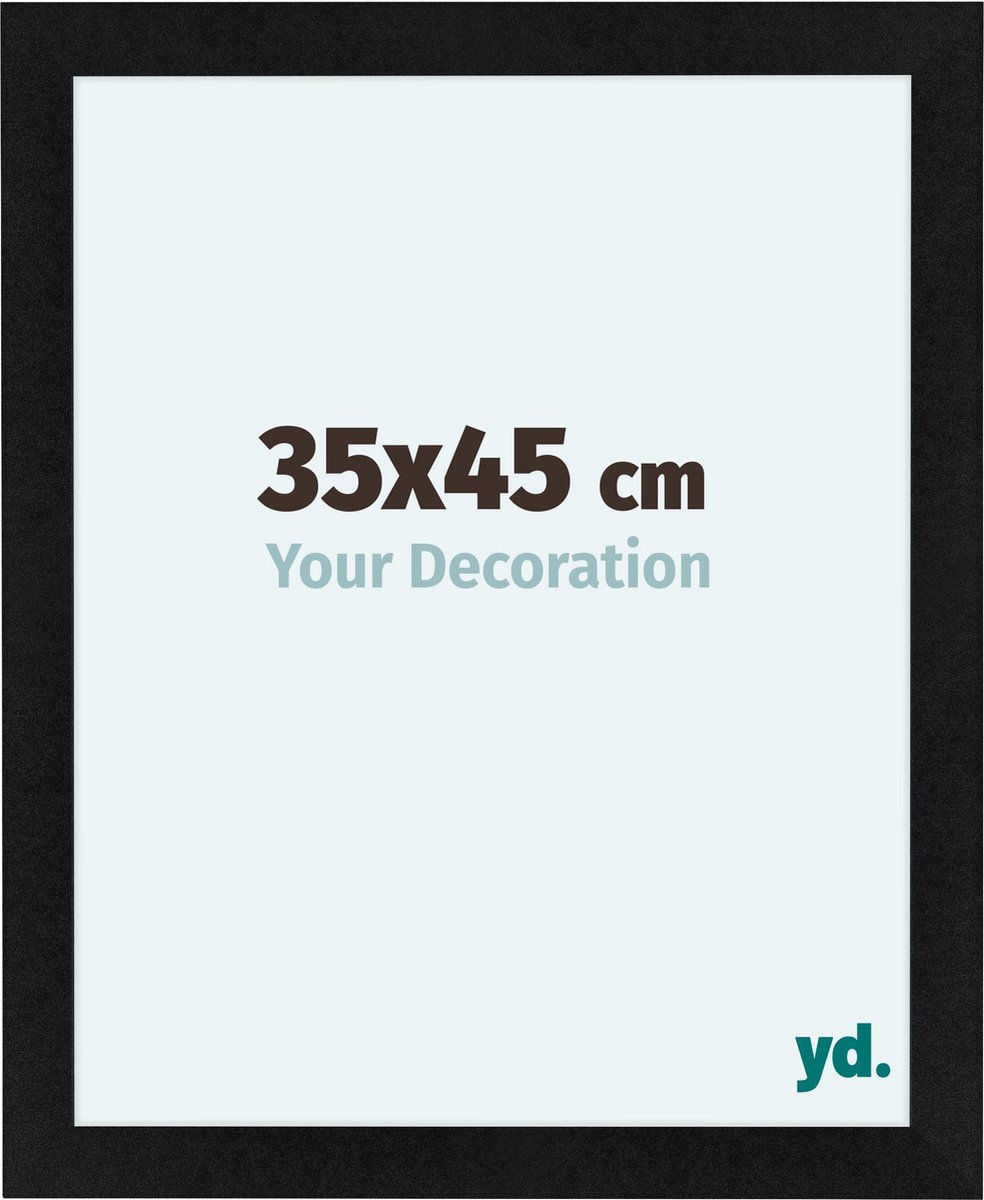 Your Decoration Como Mdf Fotolijst 35x45cm Mat - Zwart