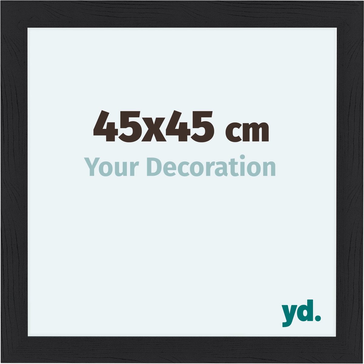 Your Decoration Como Mdf Fotolijst 45x45cm Houtnerf - Zwart