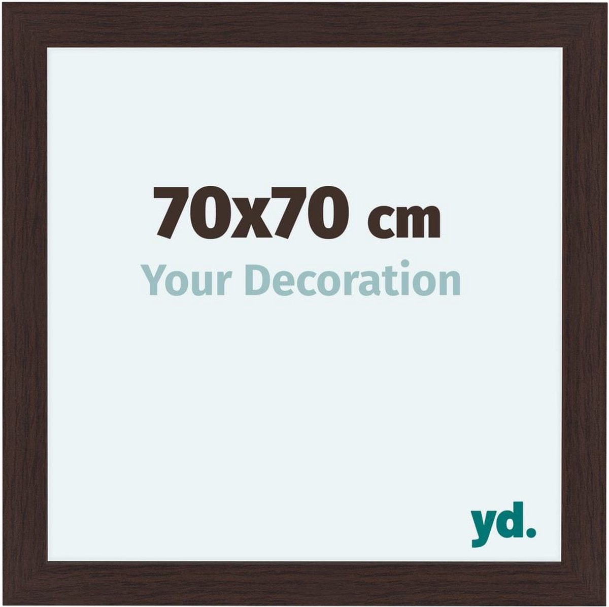 Your Decoration Como Mdf Fotolijst 70x70cm Eiken Donker - Bruin