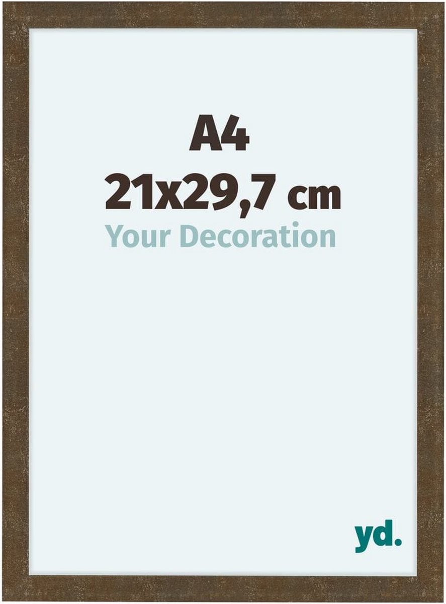 Your Decoration Como Mdf Fotolijst 21x29,7cm A4 Goud Antiek