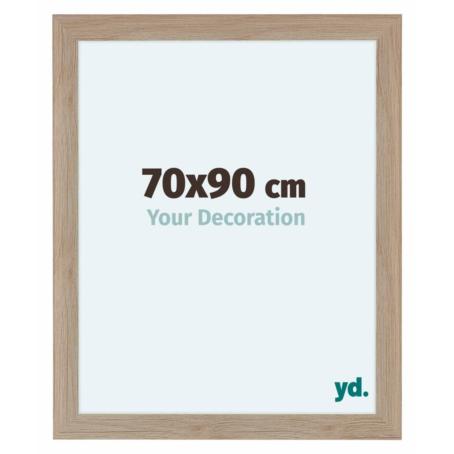 Your Decoration Como Mdf Fotolijst 70x90cm Eiken Licht - Bruin