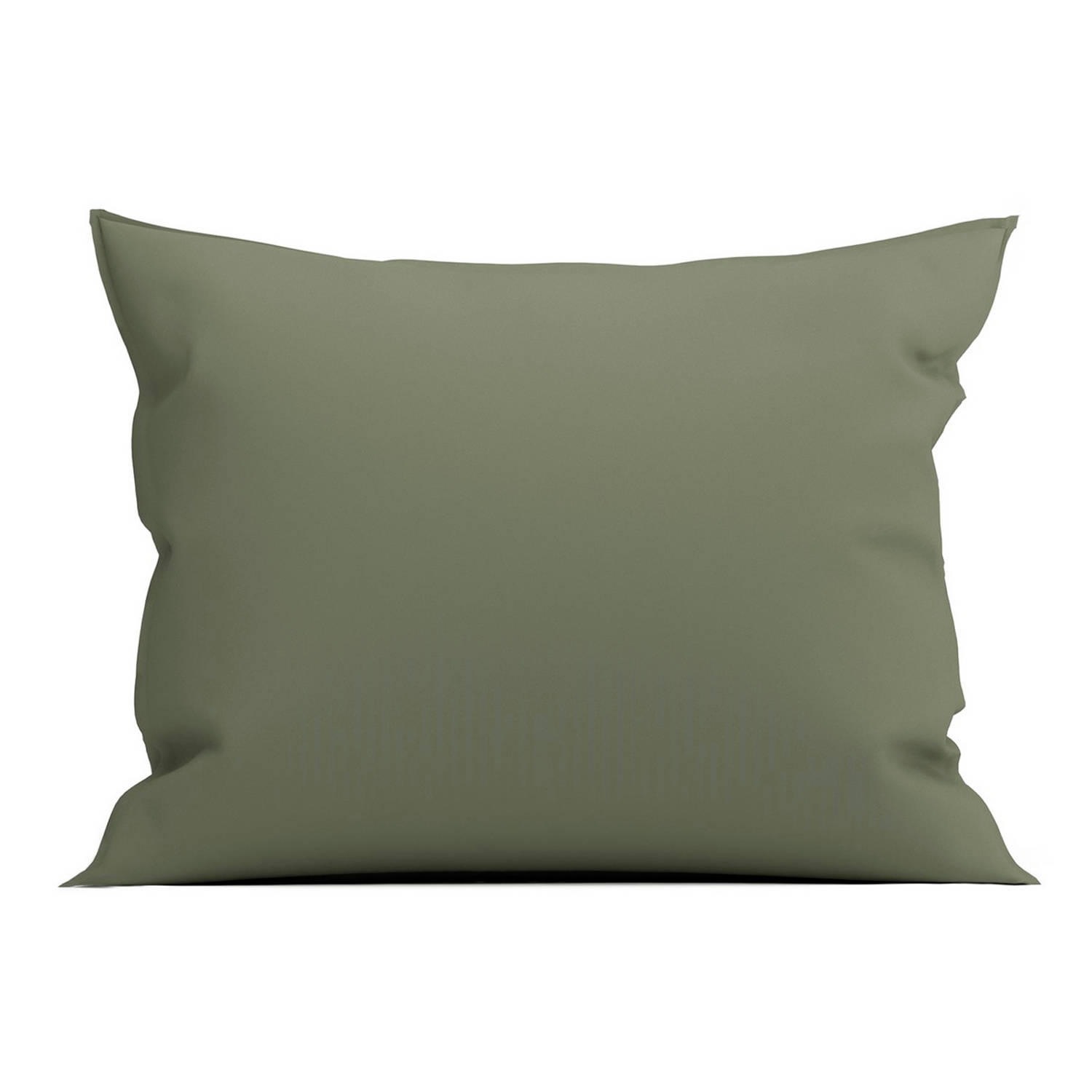 Zo Home Satinado Kussensloop Katoen Satijn - Army Green 60x70cm - Groen