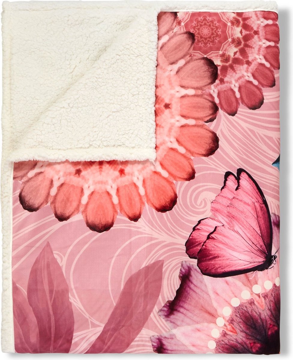 Hip Plaid Tlingit 130x160 Cm - Blauw