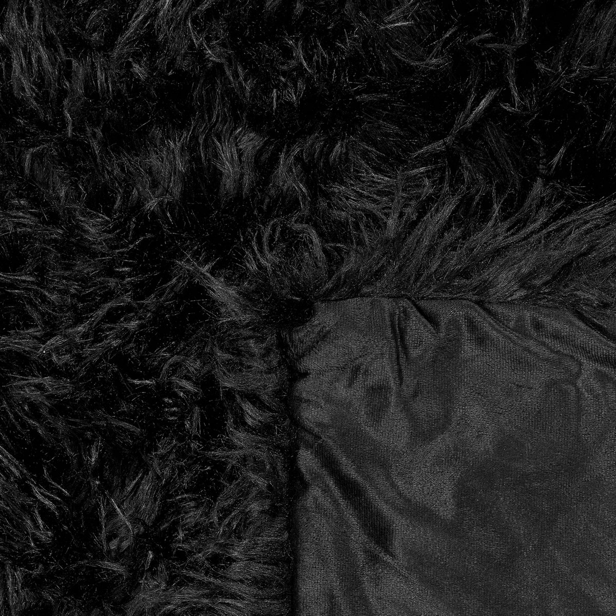 Beliani Delice - Sprei--acryl - Zwart