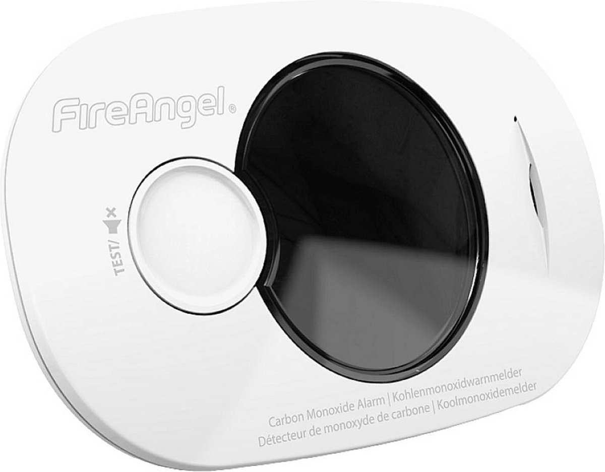 Fireangel Fa3322-eux10 Koolmonoxidemelder - Meet Lage Concentraties Co - 10 Jaar Batterij & Sensor