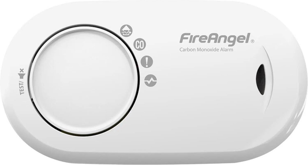 Fireangel Fa3820 Koolmonoxidemelder - Meet Lage Concentraties Co - 10 Jaar Accu