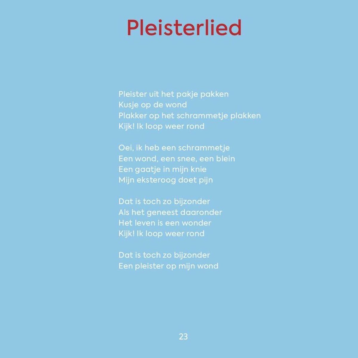 Kapitein Winokio Bvba Pleisterliedjes