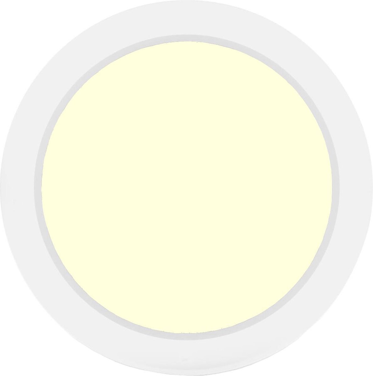 BES LED Led Downlight Pro - Aigi Trinko - Opbouw Rond 18w - Warm Wit 3000k - Mat Wit - Kunststof