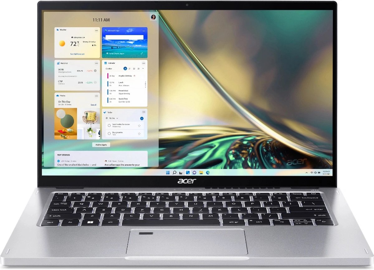 Acer Spin 3 SP314-55N-56KE laptop - Silver