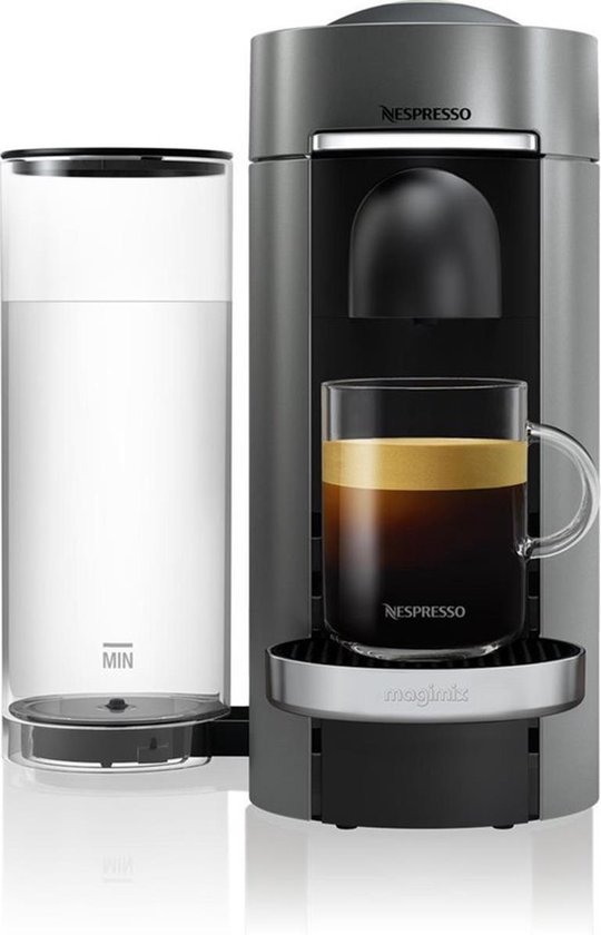 Magimix Nespresso Vertuo Plus Deluxe Titan - Grijs
