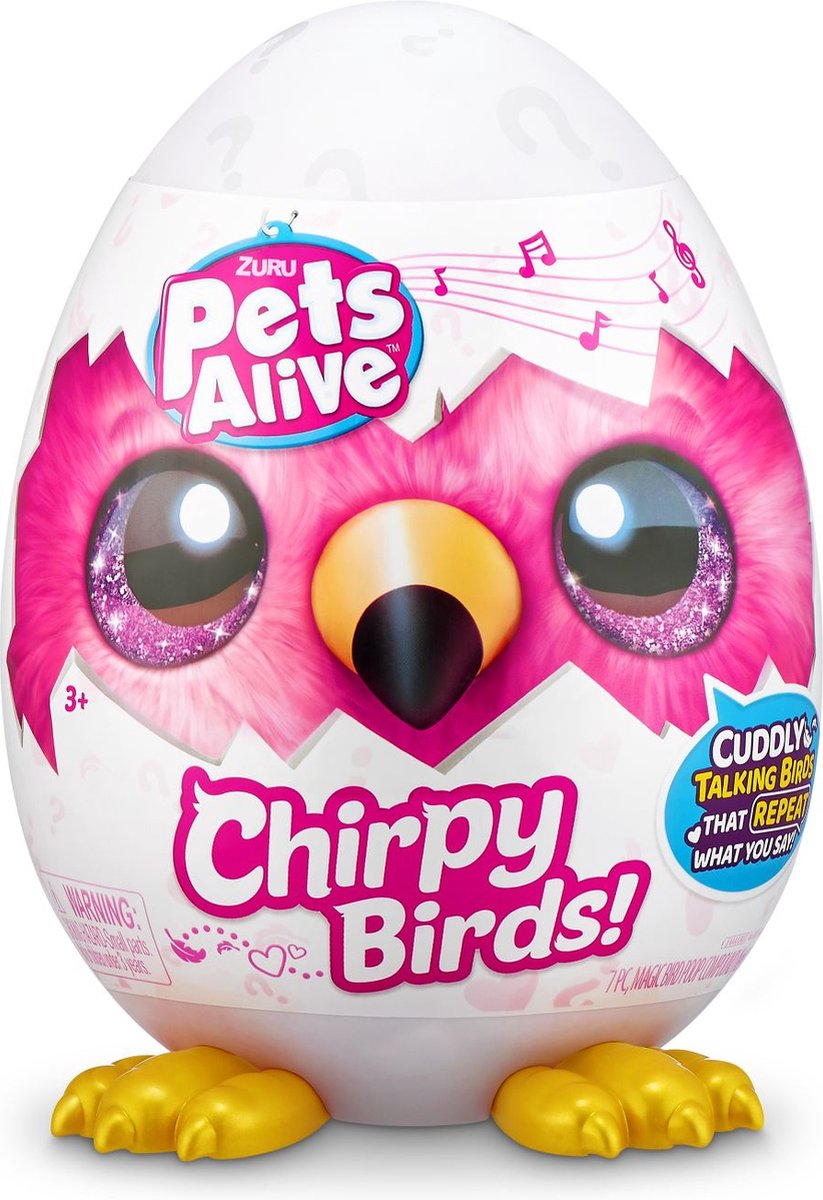 ZURU Pets Alive Chirpy Birds Series 1 Assorti