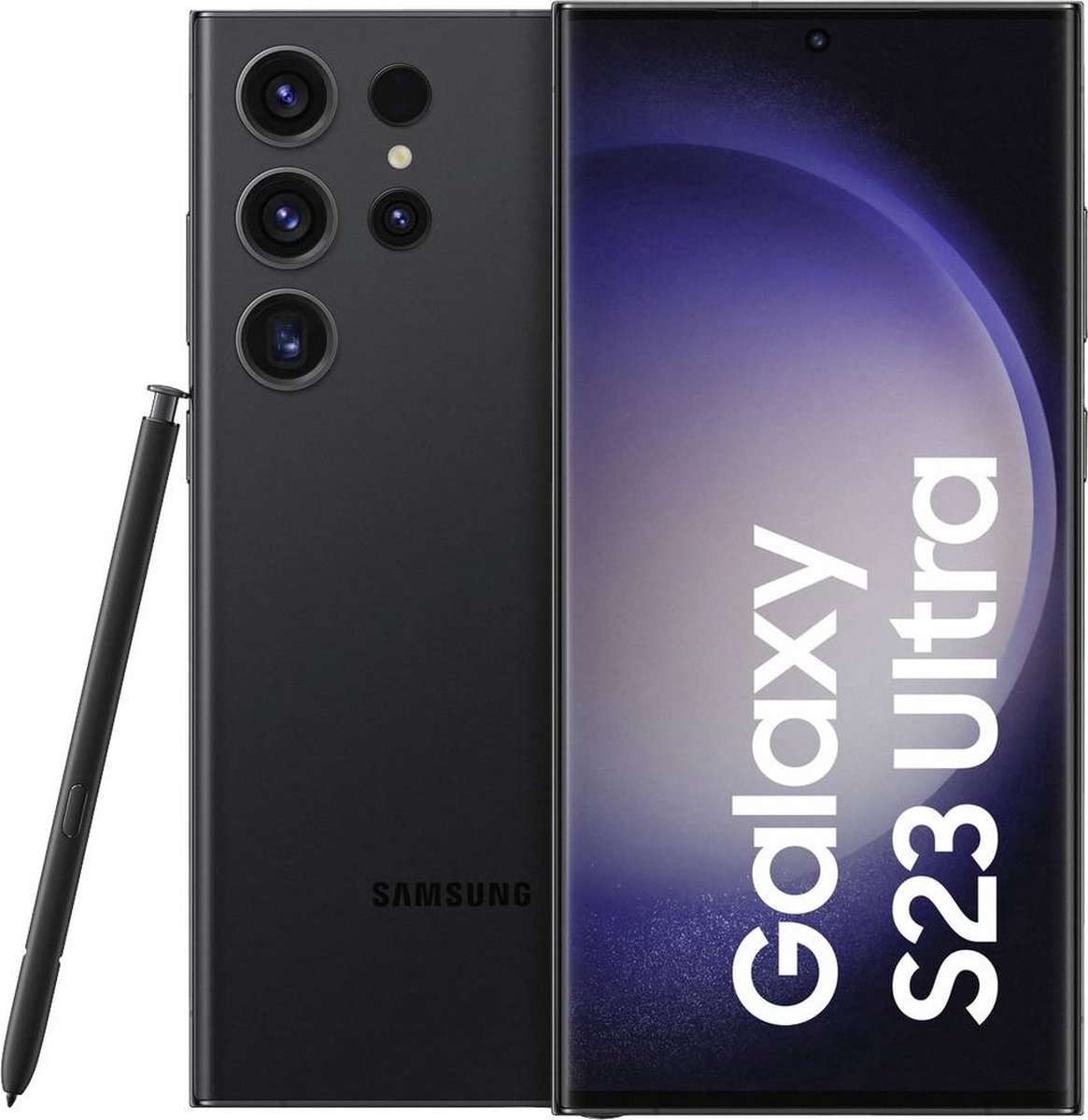 Samsung Galaxy S23 Ultra 256GB (Phantom Black) - Zwart