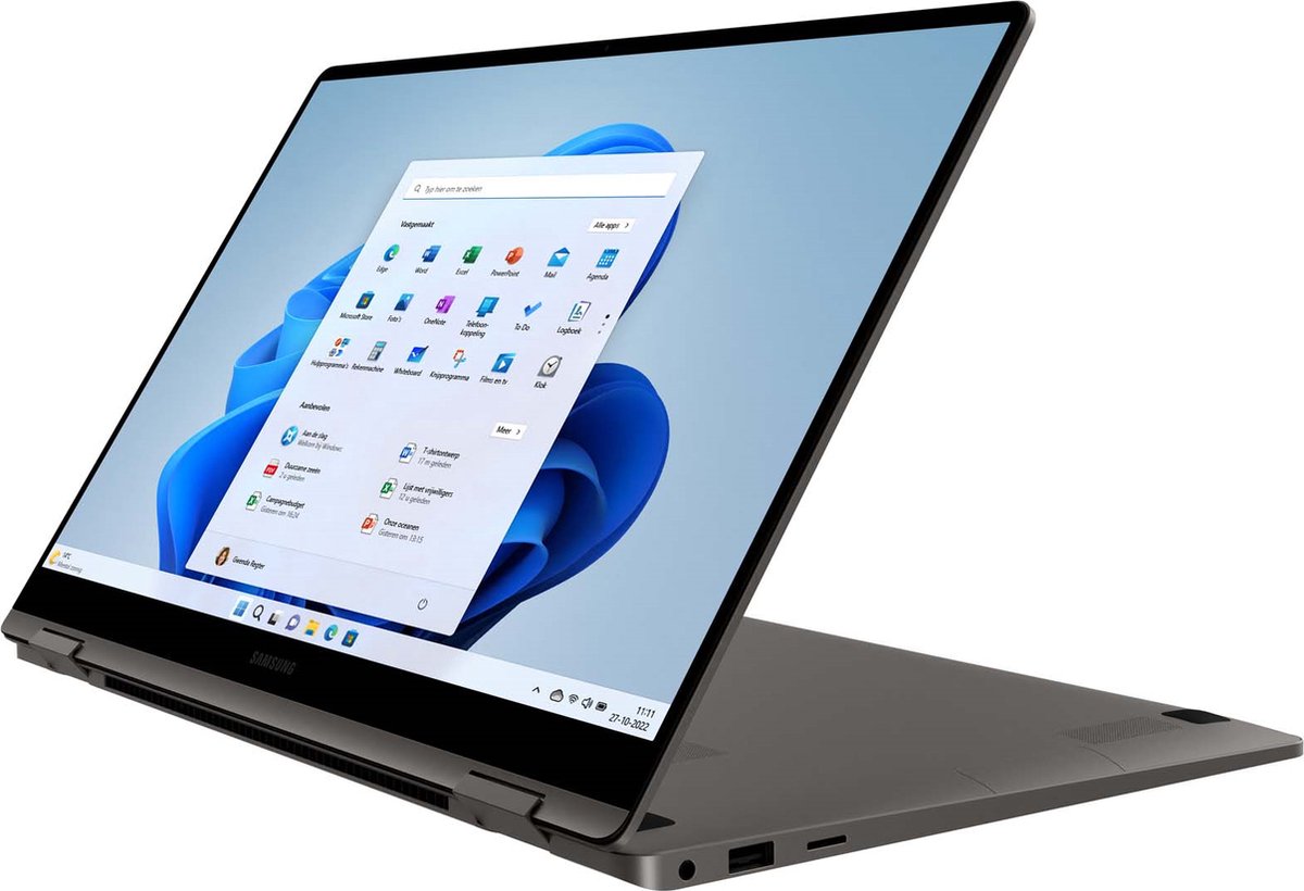 Samsung Galaxy Book3 360 15" FHD touch 16GB | 512GB (Graphite) - Zwart