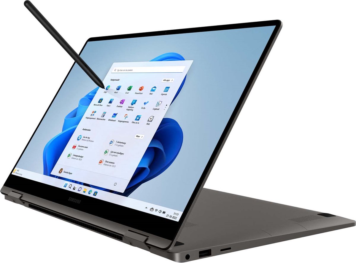 Samsung Galaxy Book3 360 15" FHD touch 16GB | 512GB (Graphite) - Zwart