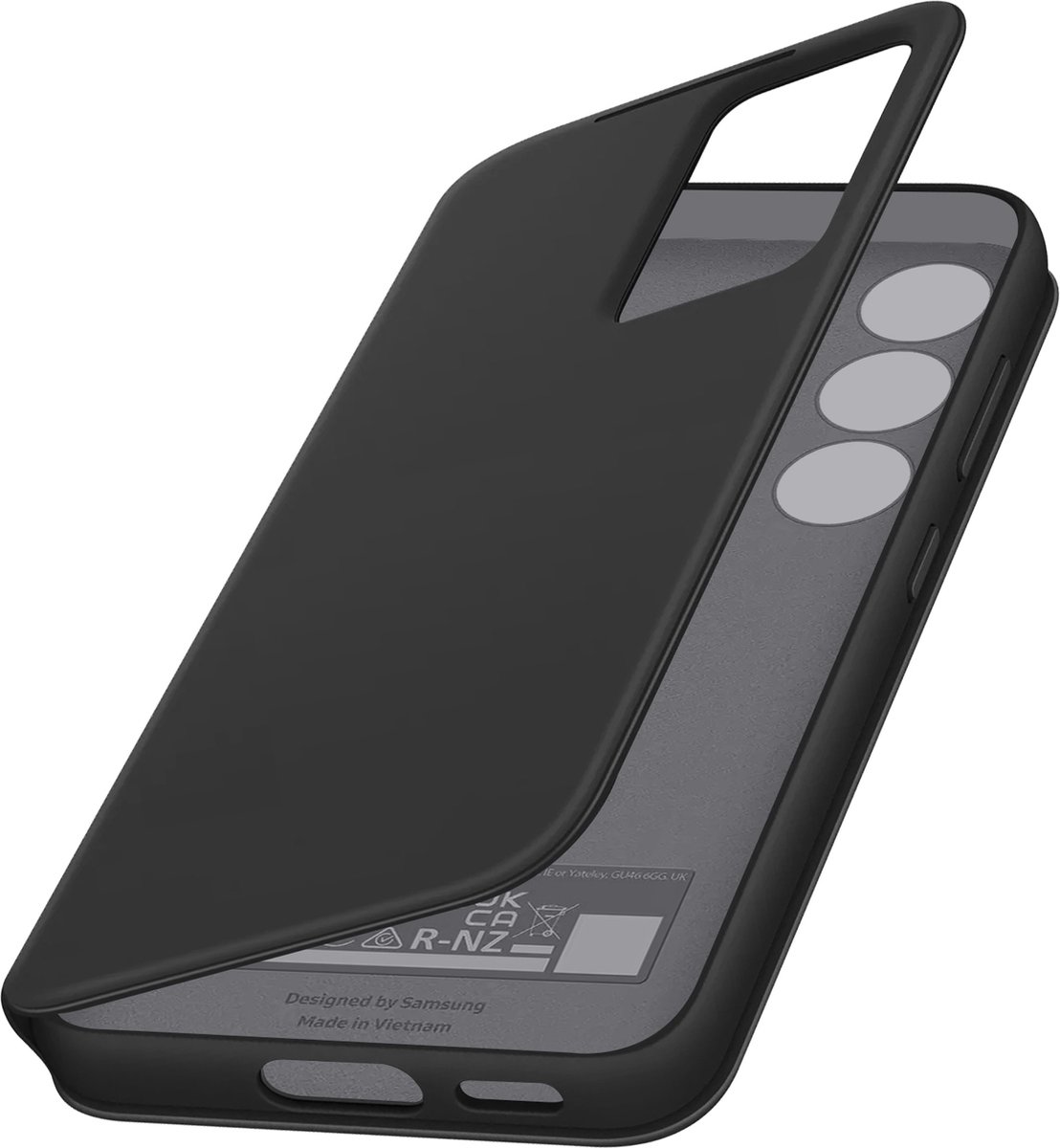 Samsung Galaxy S23 Smart View Hoesje - Zwart