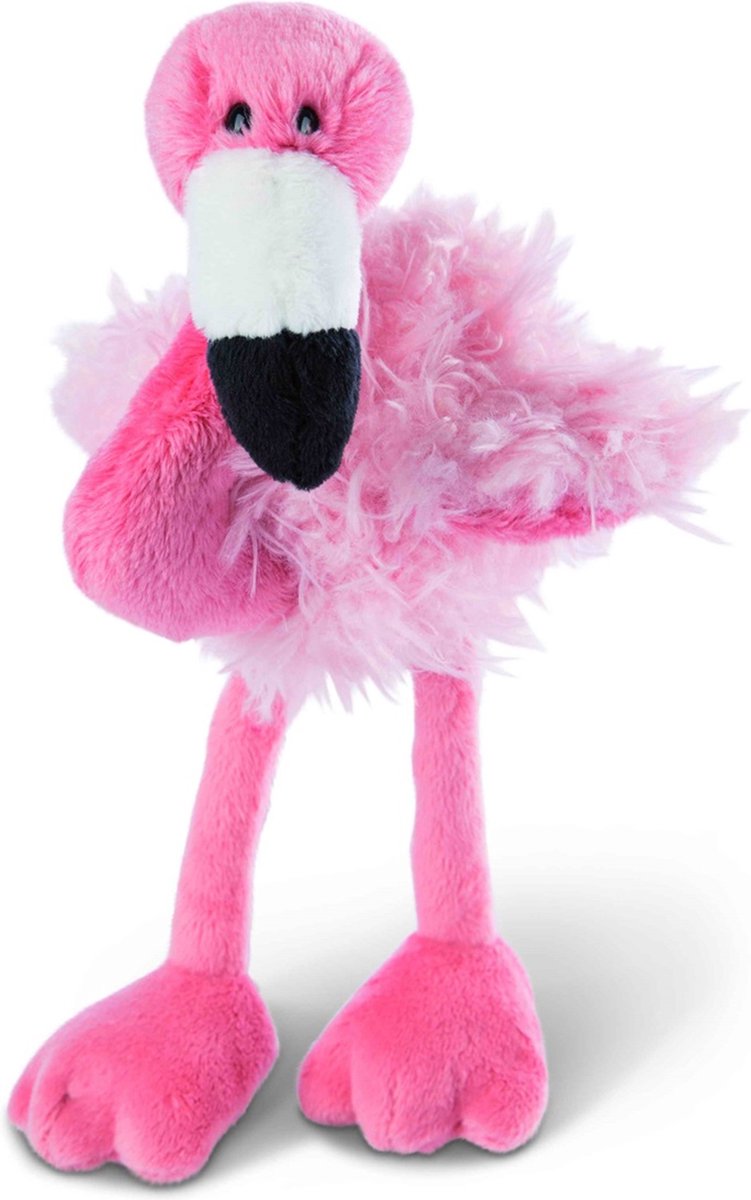 Nici Flamingo Pluche Knuffel 20 Cm - Knuffeldier - Roze