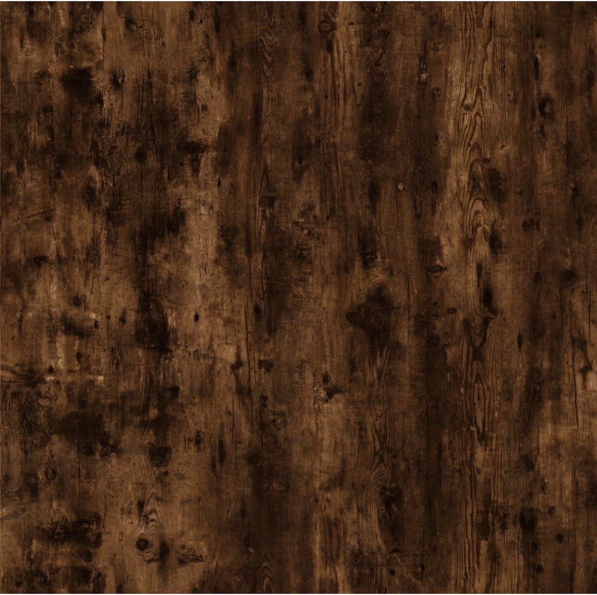 Vidaxl Salontafel 80x50x45 Cm Bewerkt Hout En Ijzer Gerookt Eikenkleur - Bruin