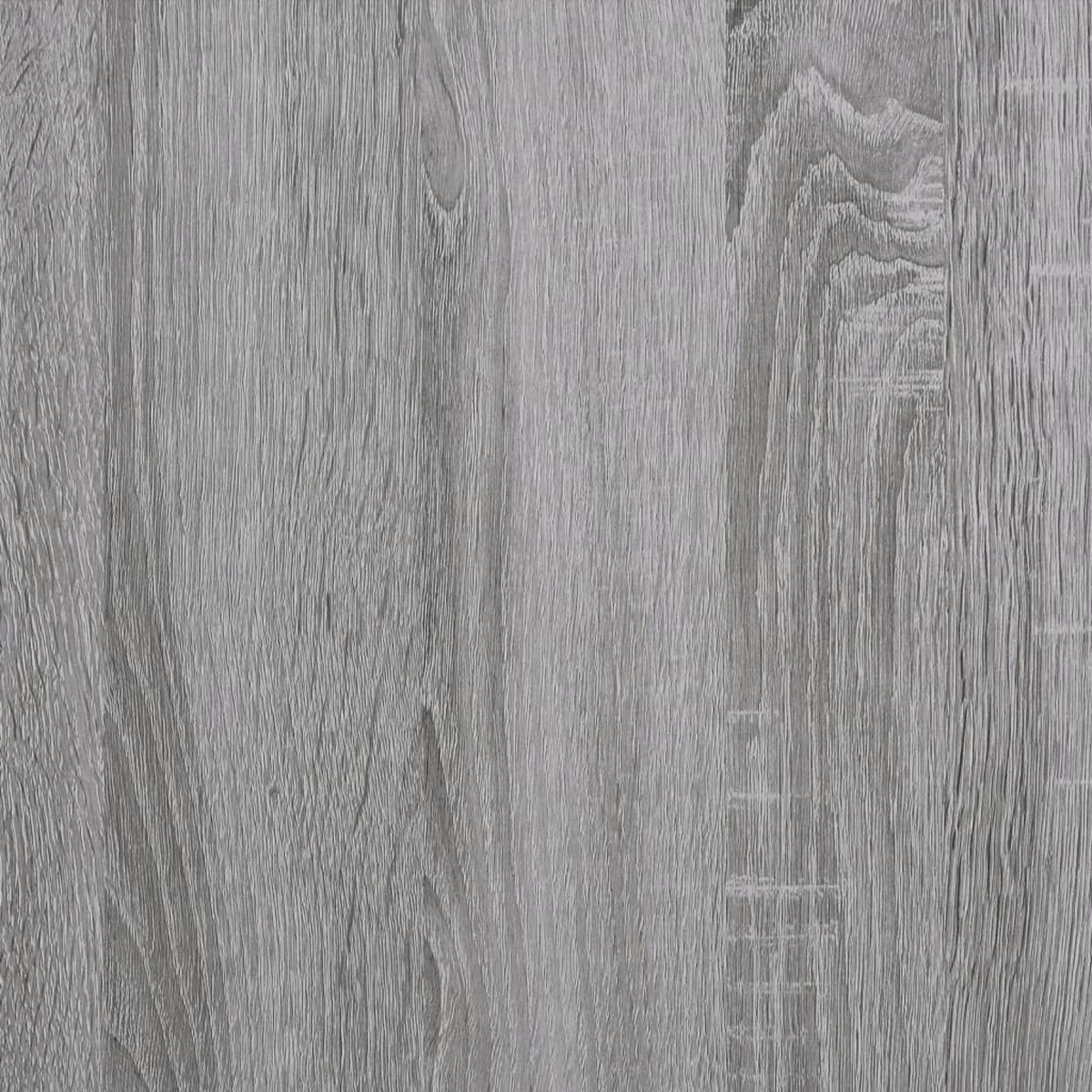 Vidaxl Salontafel 80x50x40 Cm Bewerkt Hout En Ijzer Sonoma Eiken - Grijs