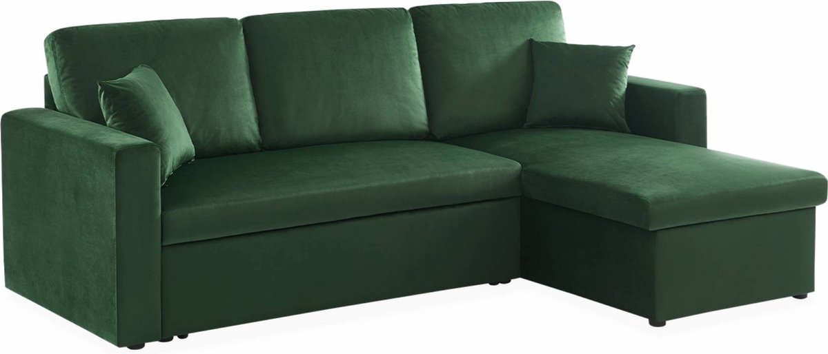 Alice's Garden - Slaapbank IDA, 219x81x68cm - Groen