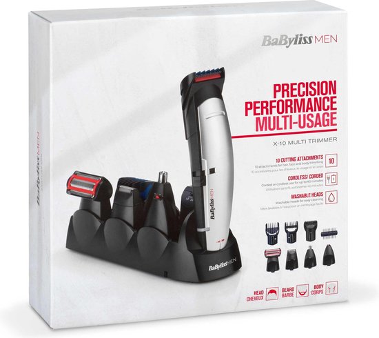 Babyliss X-10 E837E - Zwart