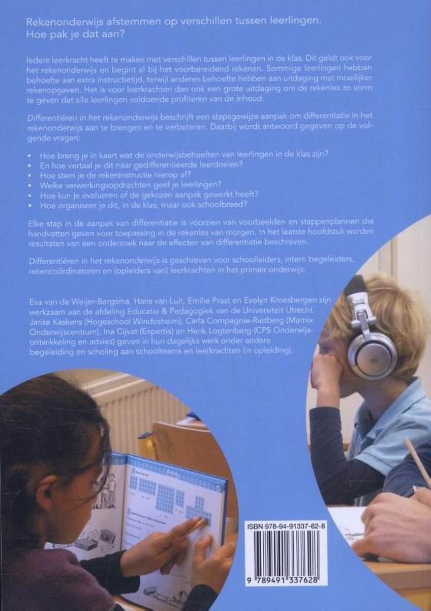 Differentiëren in het rekenonderwijs