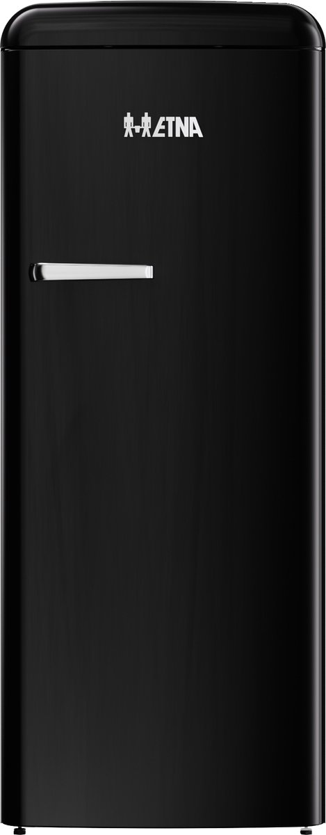 Etna KVV7154ZWA retro koelkast - Zwart