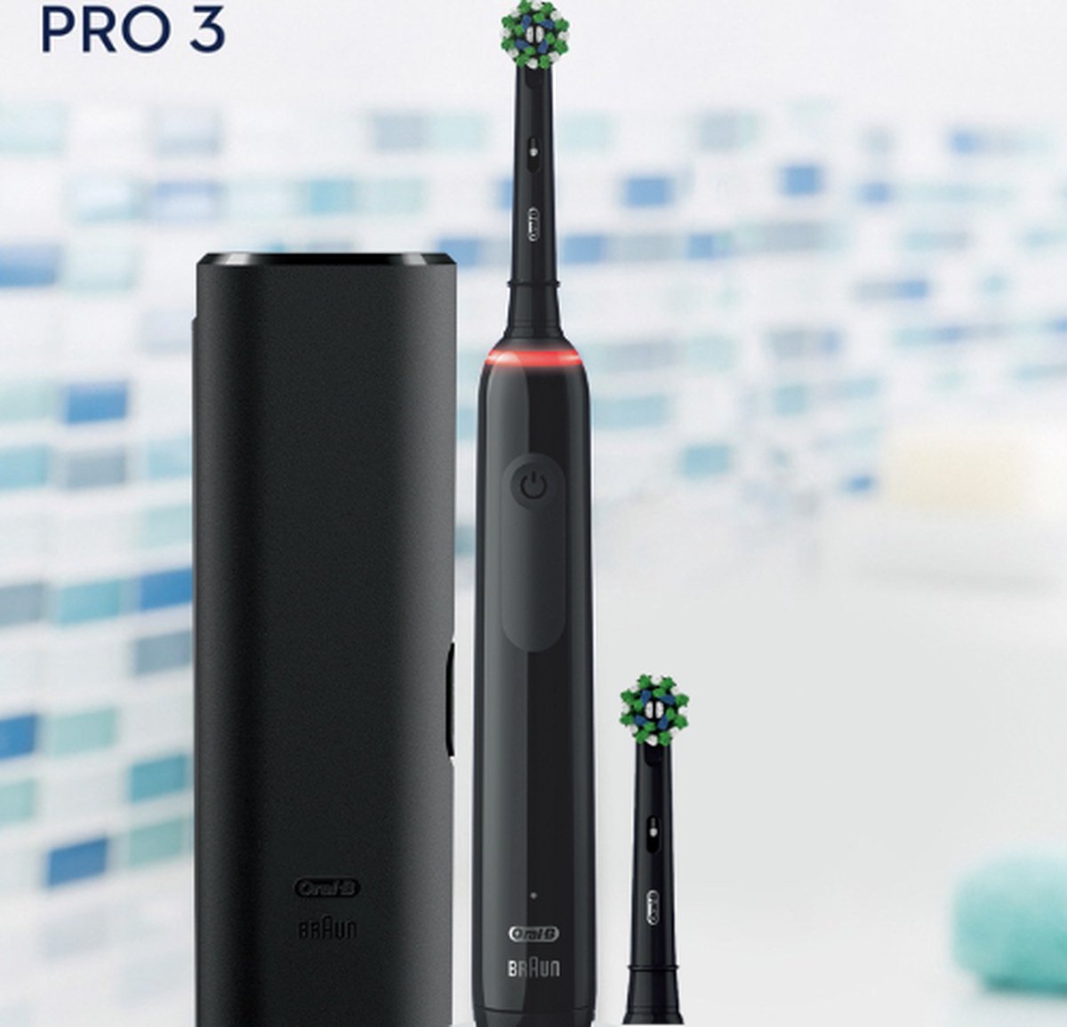 Oral B Oral-B Pro 3 3500 elektrische tandenborstel - Zwart
